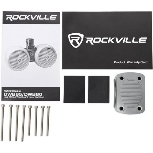  Rockville DWB65B Dual 6.5