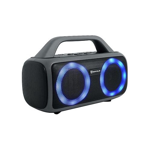  Rockville RRB50 Large and Loud Portable Bluetooth Speaker with LED