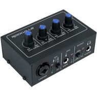 Rockville Rock-U Mini 2x2 USB Computer Recording Interface 24 Bit 192Khz Home Studio, Black