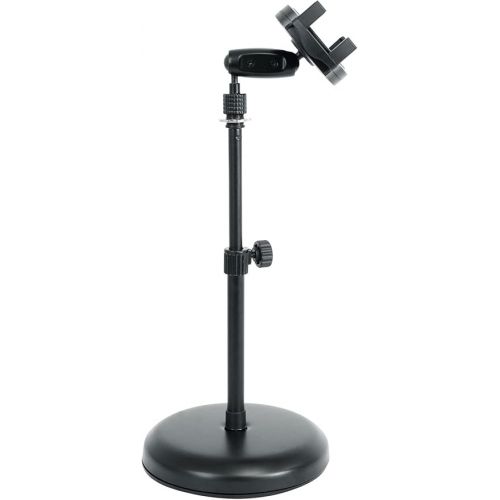  Rockville iStand 7 iPad/iPhone/Phone/Tablet Desktop Studio Stand/Adjustable Height+Mic Clip