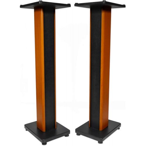  [아마존베스트]Rockville 2 RHTSC 36 Inch Bookshelf Speaker Stands Surround Sound Home Theater