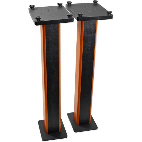  [아마존베스트]Rockville 2 RHTSC 36 Inch Bookshelf Speaker Stands Surround Sound Home Theater