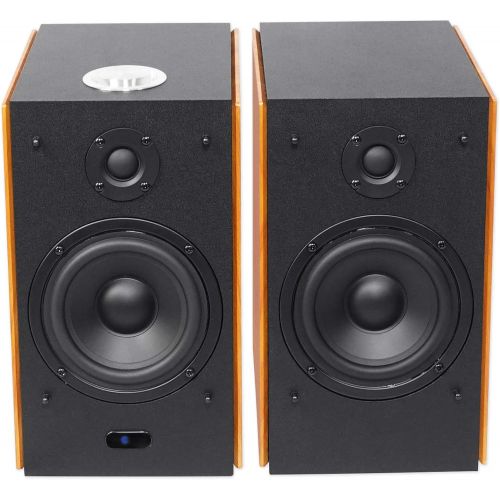  [아마존베스트]Rockville HD5 Pair Powered Bookshelf Speakers Bluetooth Monitor Speaker System 5 inch