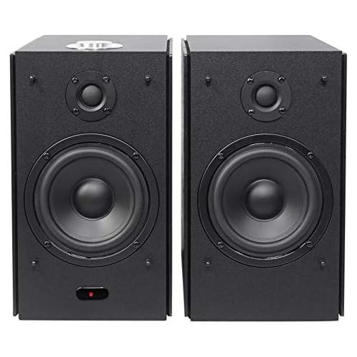  [아마존베스트](2) Rockville HD5B 5 150w RMS Powered Bluetooth Bookshelf Home Theater Speakers