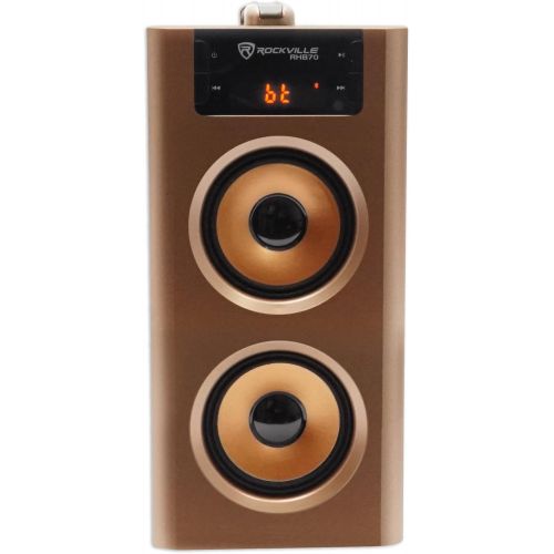  [아마존베스트]Rockville RHB70 Home Theater Compact Powered Speaker System w Bluetooth/USB/FM