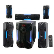 Rockville HTS56 1000w 5.1 Channel Home Theater System/Bluetooth/USB+8 Subwoofer