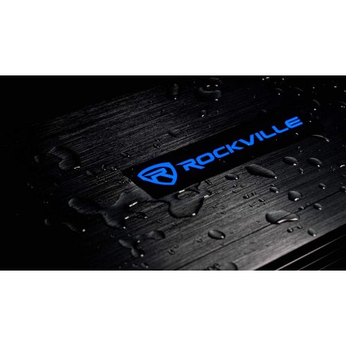  Rockville DBM25 1400 Watt 2 Channel Marine/Boat Amplifier Amp W/Silicone Covers