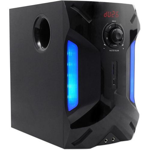  Rockville HTS56 1000w 5.1 Channel Home Theater System/Bluetooth/USB+8 Subwoofer