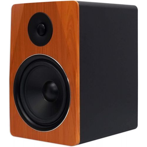  [아마존베스트]Pair Rockville APM8C 8 2-Way 500 Watt Powered USB Studio Monitor Speakers+Pads