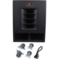 [아마존베스트]Rockville RBG15FA 15 2400w Active Powered Pro Subwoofer Folded Horn PA/DJ Sub