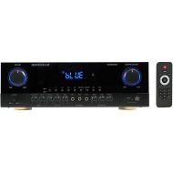 [아마존베스트]Rockville SINGMIX 5 2000w Bluetooth DJ/Pro/Karaoke/Home Amplifier Mixer Receiver