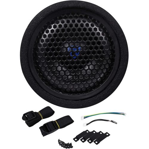  Rockville RTB80A 8 400 Watt Powered Subwoofer Bass Tube + MP3 Input