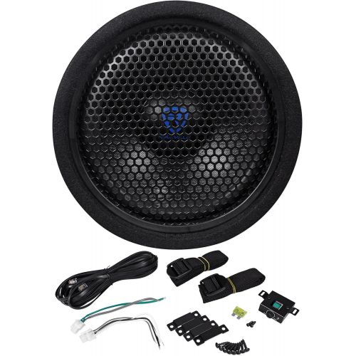  Rockville RTB80A 8 400 Watt Powered Subwoofer Bass Tube + MP3 Input