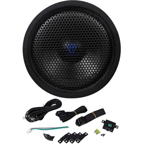  Rockville RTB80A 8 400 Watt Powered Subwoofer Bass Tube + MP3 Input