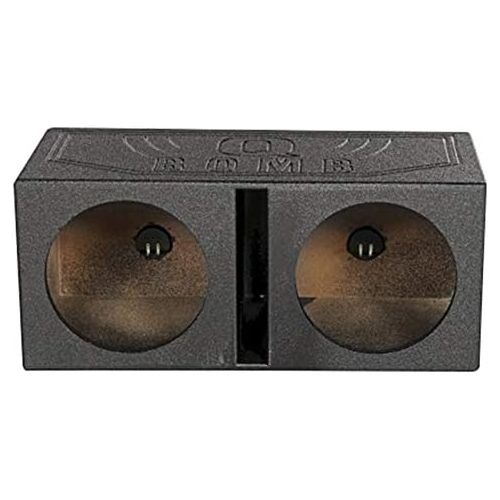  Rockville RQB10V Dual 10 Vented Subwoofer Sub Box EnclosureBed Liner Finished