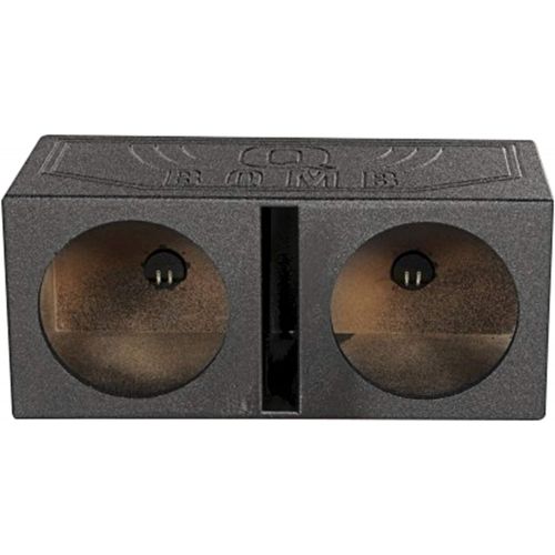  Rockville RQB10V Dual 10 Vented Subwoofer Sub Box EnclosureBed Liner Finished