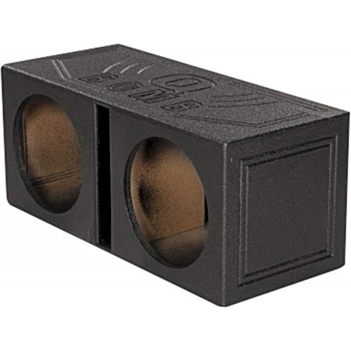  Rockville RQB10V Dual 10 Vented Subwoofer Sub Box EnclosureBed Liner Finished