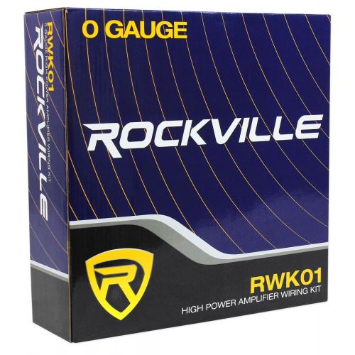  Rockville RFC50F 50 Farad Capacitor Voltage Display+Amp Kit