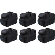 6) Rockville RLB30 Bags for 4 Slim Par ChauvetADJ Lights+Controller+Accessories