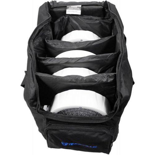  6) Rockville RLB30 Bags for 4 Slim Par ChauvetADJ Lights+Controller+Accessories