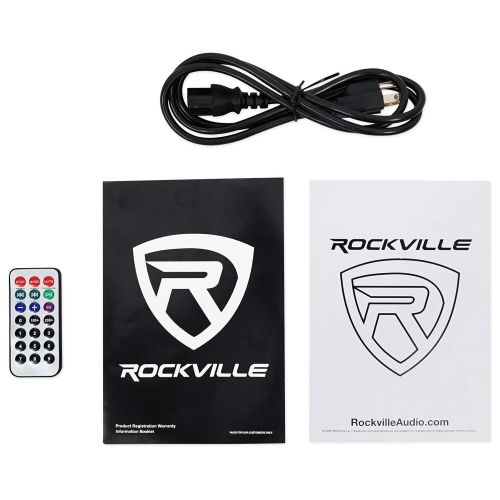  Rockville BPA 15 Bluetooth Speaker wHeadset Mic For Speeches, Presentations
