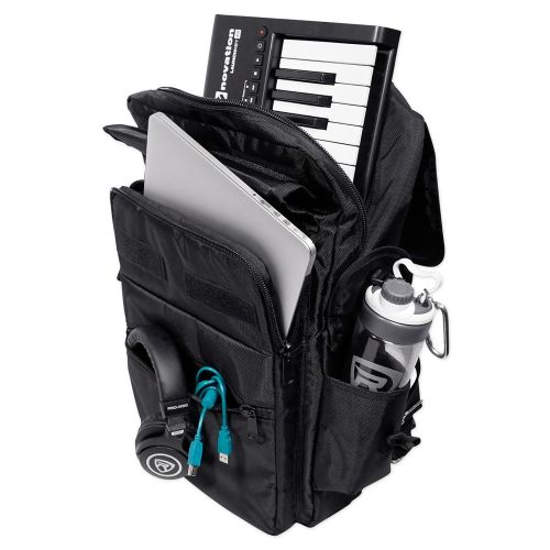  Rockville 25-Key Case Soft Carry Bag Backpack For Impulse+Launchkey 25 Keyboards