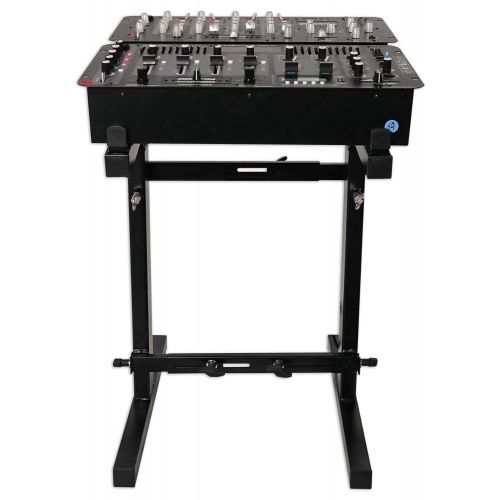  Rockville RFAAB DJ Event Facade Booth + Travel Bag + Scrim + Mixer Stand