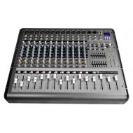 Rockville RPM1470 14 Channel 6000w Powered Mixer wUSB, Effects14 XDR2 Mic Pres