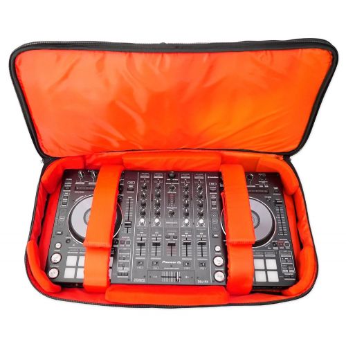  Rockville RDJB20 DJ Controller Travel Bag Carry Case For Numark N4NS6NS6II