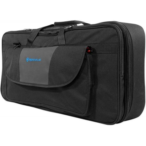  Rockville RDJB20 DJ Controller Travel Bag Carry Case For Gemini CDMP-7000