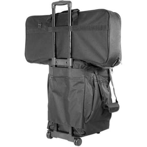  Rockville RDJB20 DJ Controller Travel Bag Carry Case For Gemini CDMP-7000