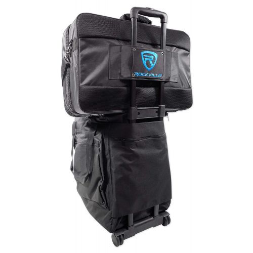  Rockville DJ Carry Case For MixersControllersCD PlayersLaptops+Bonus Gear Bag