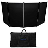 Rockville RFAAB DJ Event Facade Light Weight Metal Frame Booth+Travel Bag+Scrim