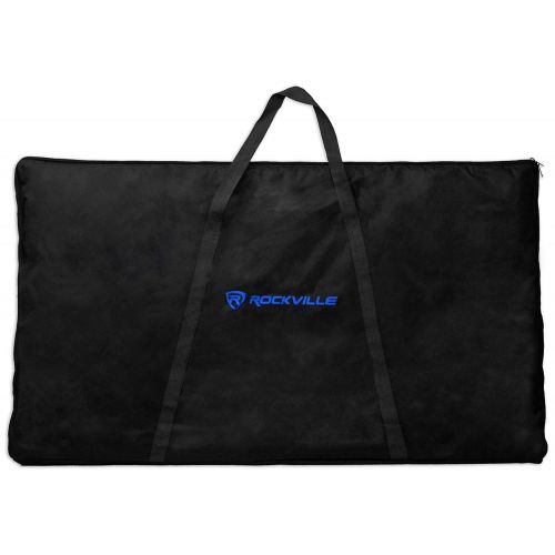  Rockville RFAAB DJ Event Facade Light Weight Metal Frame Booth+Travel Bag+Scrim