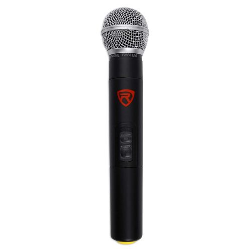  Rockville RWM50U UHF Handheld Wireless Microphone Mic For Church Sound Systems