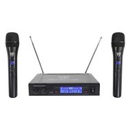 Rockville RWM1203VH VHF Wireless (2) HandHeld Microphones 4 Church Sound Systems