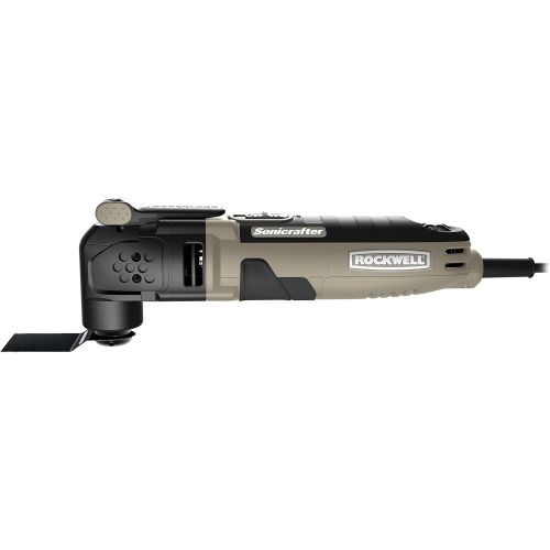  Rockwell 3.0 Amp Sonicrafter Oscillating Multi-Tool, with Variable Speed, Hyperlock Clamping, and Universal Blade Fit System, 31-Piece Kit with Bag ? RK5121