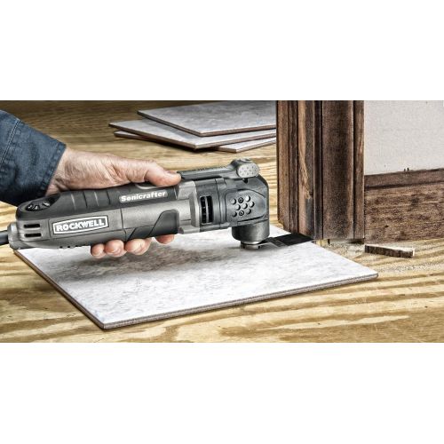  Rockwell 3.0 Amp Sonicrafter Oscillating Multi-Tool, with Variable Speed, Hyperlock Clamping, and Universal Blade Fit System, 31-Piece Kit with Bag ? RK5121