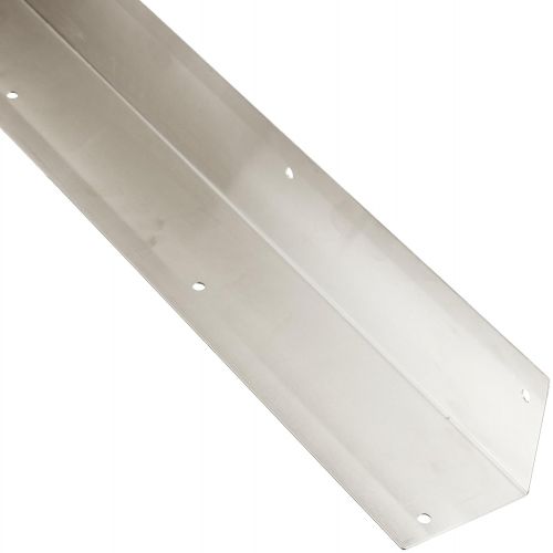  Rockwood 295.32D 3 X 3 X 40 Stainless Steel Square Corner Guard, 3 x 3 Edge, 40 Height, Satin Finish