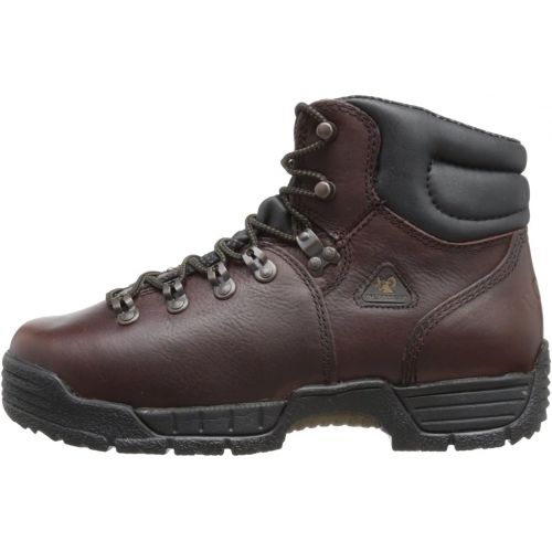  Rocky Mens Mobilite Six Inch Steel Toe Work Boot