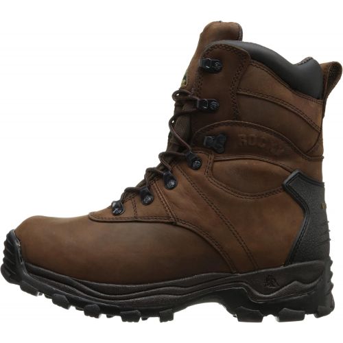  Rocky Mens Sport Utility Eight Inch Brown-M