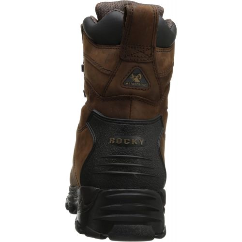  Rocky Mens Sport Utility Eight Inch Brown-M