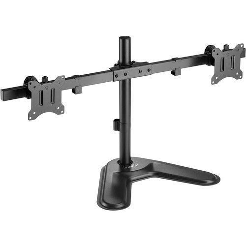  Rocstor ErgoReach EP2 Premium Pole Mount Dual-Screen Monitor Stand