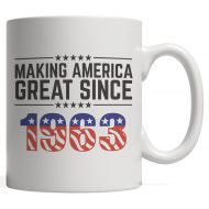 /RoddingShop Making America Great Since 1963 Mug - USA Patriotic Anniversary 55th Birthday Gift For FIfty Five Years Old American Patriot Country!