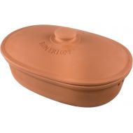 Roemertopf bread pot ceramic bread basket oval 40 x 28 x 20 cm