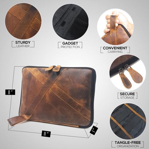  Rofozzi Leather Tablet Folio