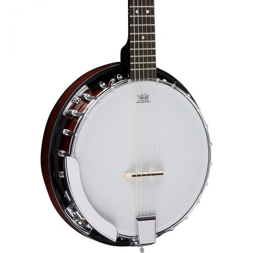  Rogue},description:The 6-string banjo is tuned like a guitar, and features a short scale length and jumbo frets for very easy playability.