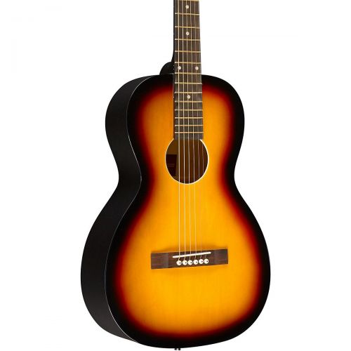  Rogue},description:The Rogue RA-090 Parlor Acoustic Guitar is a variation of Rogues popular RA090, designed in a slim, parlor-sized body that, despite being surprisingly narrow, ma