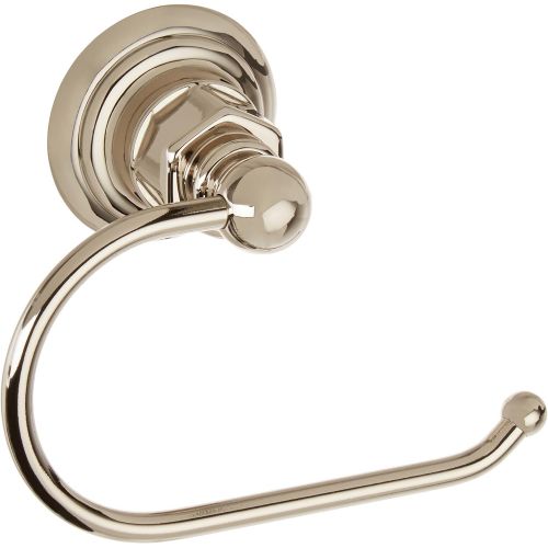  Rohl ROT8STN Country Bath Hook Toilet Paper Holder in Satin Nickel