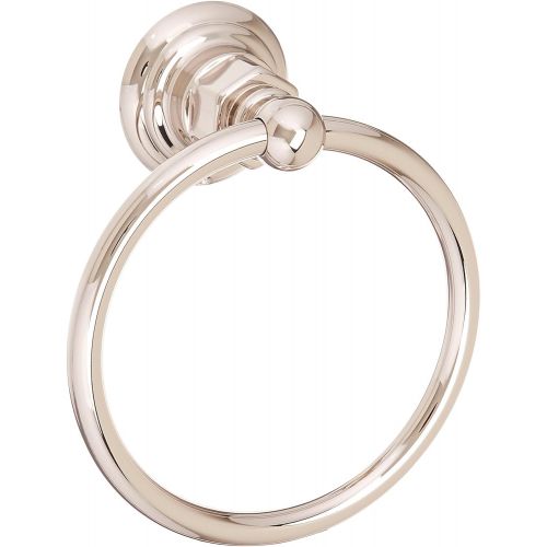  Rohl ROT4PN Country Bath Towel Ring in Polished Nickel